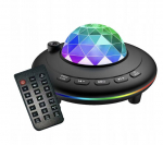 T&auml;htede projektor Retoo 2in1 kaugjuhtimispuldiga, p&ouml;&ouml;rlev, LED-laser