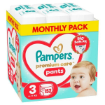Pampers Premium Care Pants P&uuml;ksm&auml;hkmed, Suurus 3, 152 tk