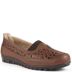 LA CONTE ruskeat naisten loaferit
