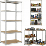 Metallriiul Bauerkraft 180x90x40 cm raskeks koormuseks, poltivaba hoiuriiul