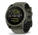 Nutikell Garmin tactix 8 &ndash; 51 mm, AMOLED, Olive Drab Cerakote Coating, ABU Solver