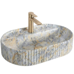 Tasapinnale Paigaldatav Valamu Marcela 60 Ruststone Rea 60x37x13,5