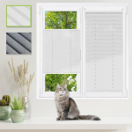 Voldikkardin Ilma Puurimiseta Klemmfix 60X130 Cm Valge