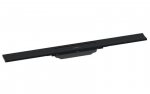Du&scaron;irenn Hansgrohe RainDrain Flex, 700 mm, reguleeritav, matt must v&auml;rv