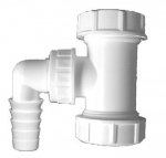 T-kujuline &uuml;leminek &uuml;hendamiseks 2 koonusmutriga ja v&auml;ljav&otilde;tutoruga HL DN32 x 5/4" koos HL19-ga