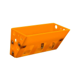 Seinale kinnitatav heinas&otilde;im n&auml;rilistele ja k&uuml;&uuml;likutele GuineaLoft kollane 24x13x13,5 cm