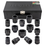 L&ouml;&ouml;kpesad 3/4" 14 tk. komplekt 17-50mm Cr-mo