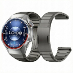BestAccessories, titaanist k&auml;erihm H. Watch GT 6 Pro 46 mm jaoks, tumehall