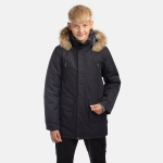 Huppa Poiste parka ROMAN 2, 300g, must