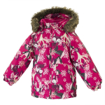 Huppa Laste talvejope VIRGO, fuchsia pattern, 80 cm