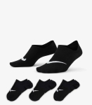 Nike naiste sokid, 3 paari SX5277*011, must/valge 194958595401, 38-42