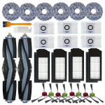 28-osaline Tarvikute Komplekt Ecovacs DEEBOT X1 Turbo Robot Tolmuimejale - Harjad, Filtrid, Moppid ja Rohkem.