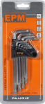 V&otilde;tmekomplekt Torx L type T10-t50, 9 tk., pikk