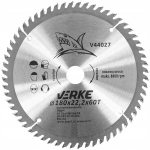 Sisemine ketassaeleht puidule 180x22,2 mm, 60 hammast