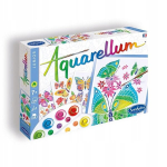 Sentosphere Aquarellum: liblikad ja lilled, vanuses 7+, loominguline komplekt