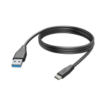 Hama Usb-c laadimis- ja andmekaabel, 3m, must