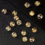 Helmed, 10pcs Carved Amitabha Spiritual figure Beads (10mm)