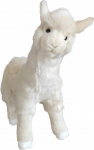 Pehme pl&uuml;&uuml;sist m&auml;nguasi Lama Alpaca 33 cm valge