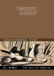 A4 visandiplokk Happy Color, 80 g/m&sup2;, 40 lehte