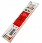 V&auml;rvilised pliiatsid 6 tk. sinine, punane, kollane