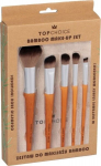 Top Choice Bamboo meigipintslite komplekt, 5 tk.