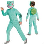 Pokemon Bulbasaur kost&uuml;&uuml;m lastele 109-126 cm