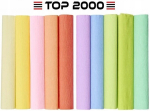 Krepppaberiteip "creatino Top 2000" 25x200cm, pastelsetes toonides (10 tk.)