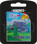 Magnet "ma armastan Poolat" Morskie Oko