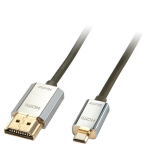 Lindy Cromo Slim Hdmi A/d kaabel, 3m