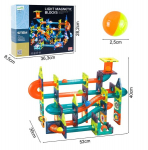 Magnetilised 3d ehitusklotsid Led-iga, 110 tk.