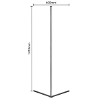 Trio Rl Level Led p&otilde;randalamp puldiga, 12w, must