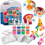 Aqua Gelz Tropical komplekt lastele: 4 v&auml;rvi, 3 kuju