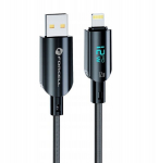 Usb-a kuni Lightning kaabel Forcell F-energy 2,4a 1,2m