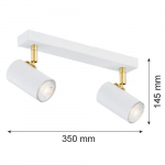 Laevalgusti Argon 890 Lagos 2 lampi