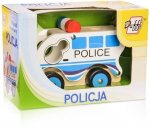 Puidust politseiauto Daffi 170x120 mm