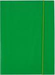 A4 pappkaust kummipaelaga roheline 300g Drect