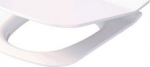 Cersanit Virgo City Duroplast Wc kaas, valge, pehme langev