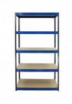 Metallist riiul Helios Hbn 213x110x40, 5 riiulit, 275kg/riiul
