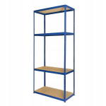 Metallist riiul Helios Hnn 180x90x40 cm, 4 riiulit, 400 kg/riiul