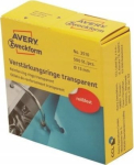 Avery 3510 tugevdusr&otilde;ngad k&ouml;itjatele, 500 tk, l&auml;bipaistev