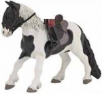 Figurine Pony with saddle - PAPO - HORSES, FOALS AND PONIES - Unisex - From 3 years old