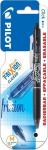 Pilot Frixion Clicker geelpliiats, must, 0,7 mm