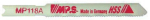 Saeleht metallile 83411, 5 tk.