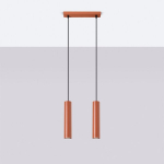 Ripplamp, 2 toru, punane, 30 cm