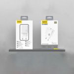 Dudao A27p 30w Pd Gan Usb-c laadija, valge