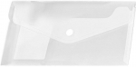 Pp &uuml;mbrik lukuga Dl, l&auml;bipaistev, 220x110 mm