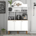 P&uuml;stine k&ouml;&ouml;gikapp Hanah Home Bohem 860 valge, modernsete ustega, 120 cm