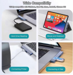 USB HUB, 3 &uuml;hes, USB A, 3 USB-porti, hall