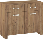 Kummut Meblocross Hugo HUG-03 kompaktne suurus, praktiline stiil, puitlaastplaat