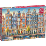 Pusle CherryPazzi &bdquo;Amsterdam Rhythm&ldquo; 1000 t&uuml;kki maaliline linnavaade